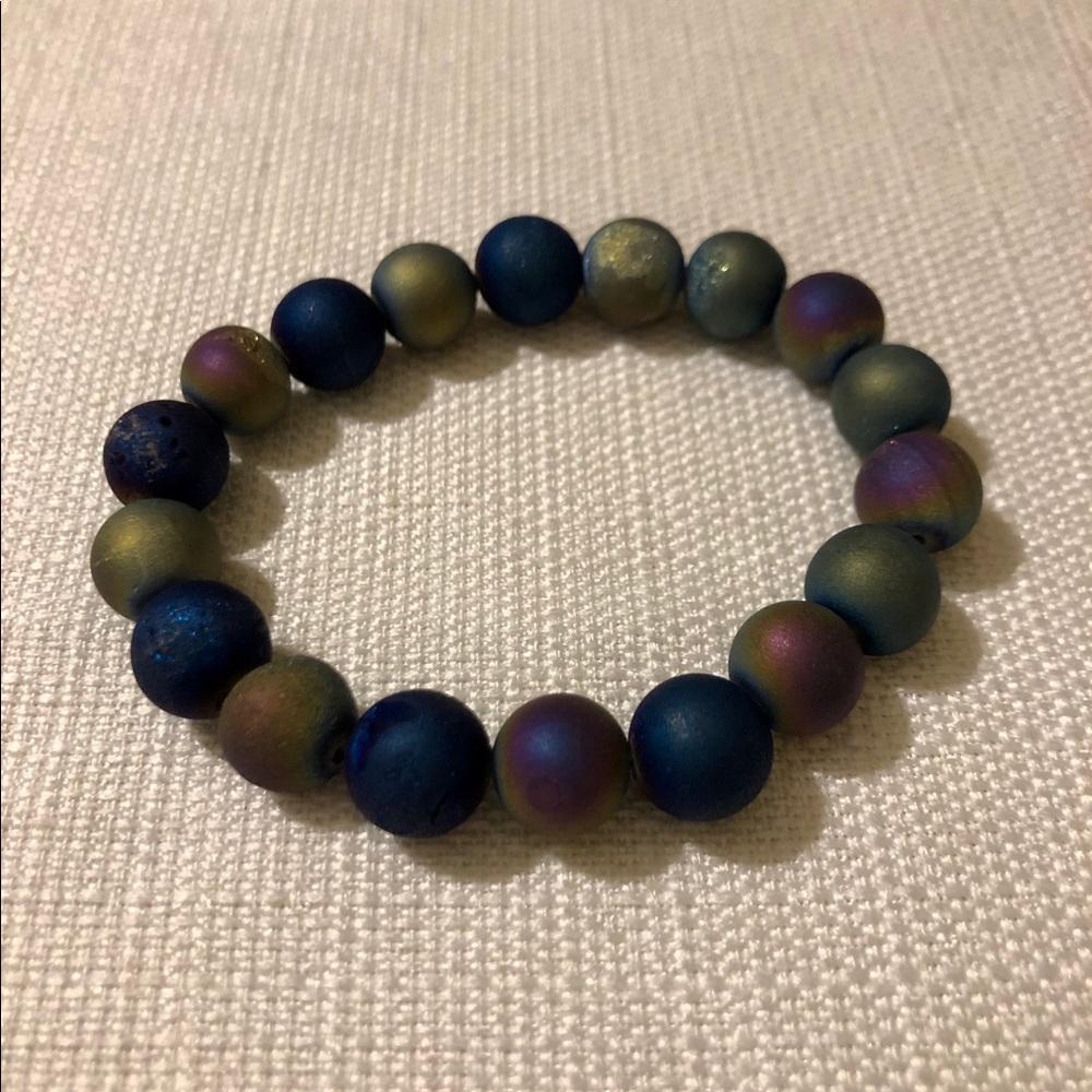 Agate druzy Stone